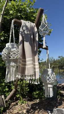 katoenen beige hamamdoek beachie sevilla beige