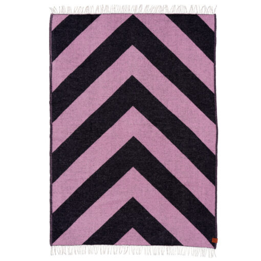 merinowollen plaid strepen roze klippan angle pink black