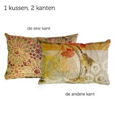 kussen okergeel oranje Leef Structure