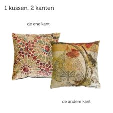 kussen oranje geel leef structure