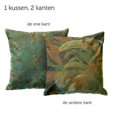 kussen groen toucan Nin Nit