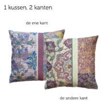 kussen paars lila groen Boho Lily