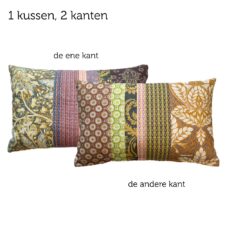 kussen terracotta groen boho olly