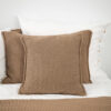 kussen lichtbruin gebreid vierkant moyha nice light brown
