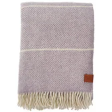 plaid lila recycled wol klippan frank purple