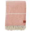 plaid zalmroze recycled wol klippan frank salmon pink