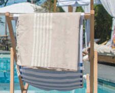 hamamdoek katoen zand lantara provence