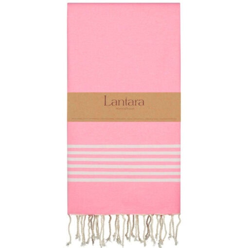 hamamdoek roze katoen lantara provence