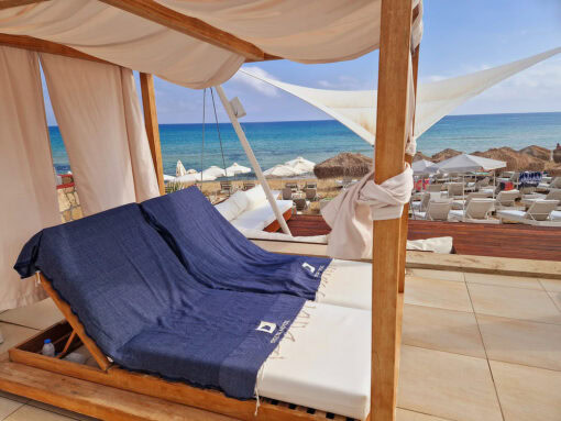 hamamdoek Delta hotel logo blauw vakantie