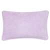 kussen lila langwerpig bungalow velvet lavender