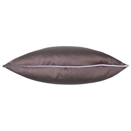 kussen lila velvet velours met reflecterende bies raaf vera reflect