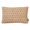 kussen zalmroze katoen blockprint bungalow samira peach