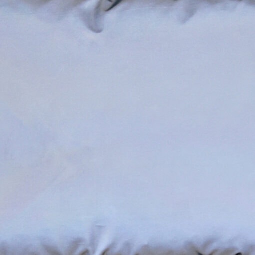 sierkussen zilvergrijs reflecterend met gele bies raaf reflectie geel