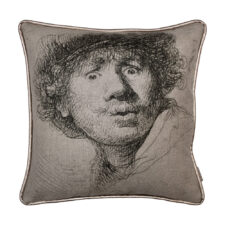 kussen beige rembrandt raaf
