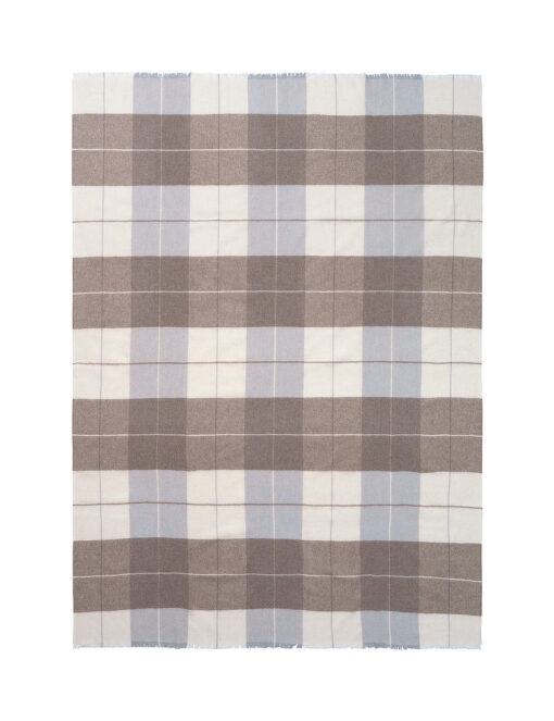 plaid grijs beige bruin geblokt alpacawol elvang scotch grey