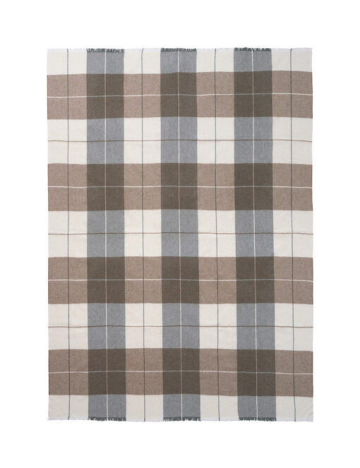 plaid groen beige bruin geblokt alpacawol elvang scotch green
