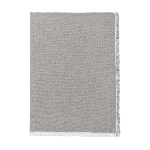 Plaid grijs katoen elvang thyme grey