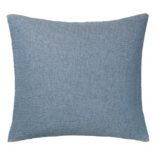 kussen blauw katoen effen elvang thyme blue