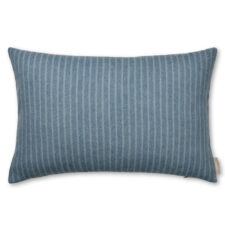 kussen blauw strepen alpacawol elvang stripes mirage blue