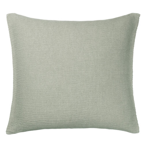 kussen groen katoen effen elvang thyme green