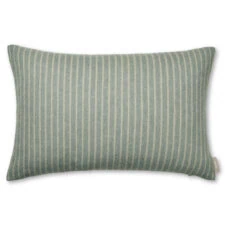 kussen groen strepen alpacawol elvang stripes green