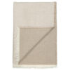 plaid beige alpacawol elvang venice white latte