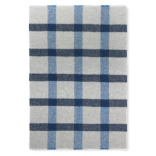 woondeken grijs blauw ruiten alpacawol elvang lava grey cobolt blue dark blue