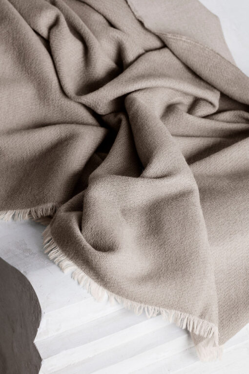 woonplaid beige alpacawol elvang venice white latte