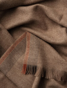woonplaid bruin alpacawol elvang ecru brown