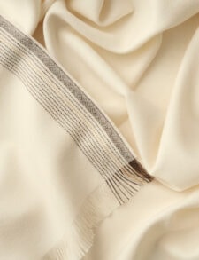 woonplaid off white alpacawol elvang ecru white