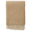 plaid beige lamswol klippan palazzo sandy beach