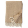 plaid beige lamswol klippan sorbet sandy beach