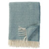 plaid blauw lamswol klippan sorbet silky blue