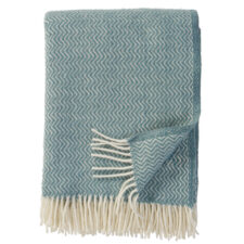 plaid blauw lamswol klippan sorbet silky blue
