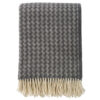 plaid donkergrijs lamswol klippan palazzo autumn dusk