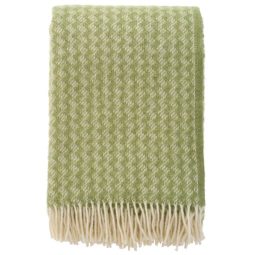 plaid groen lamswol klippan palazzo mediterranean terrace