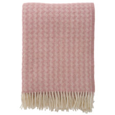 plaid roze lamswol klippan palazzo rose garden