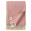plaid roze lamswol klippan sorbet powder pink