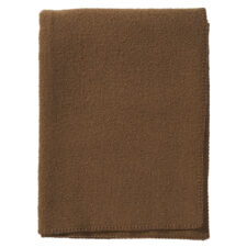 plaid bruin wol klippan boucle mocha mousse