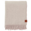 plaid creme recycled wol klippan true cream