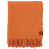 plaid oranje recycled wol klippan true orange