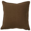 kussen bruin wol klippan boucle mocha mousse