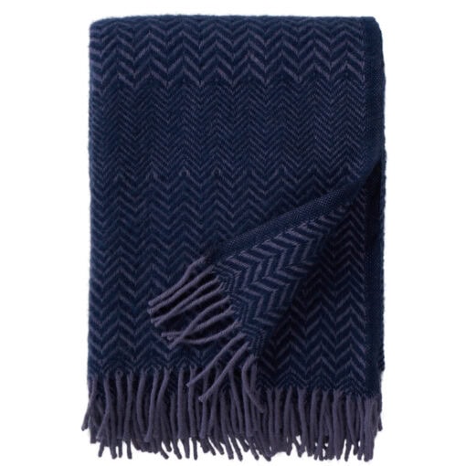 plaid paars eco lamswol klippan zigzag heather