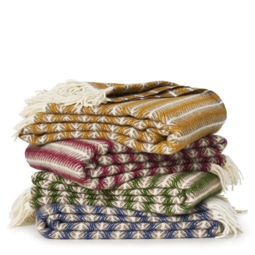 plaids van eco lamswol klippan oscar 2025