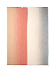 alpacawollen plaid rood grijs multicolour elvang carte postale red grey