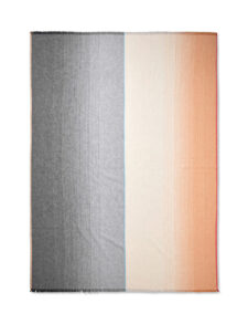 alpacawollen plaid zwart bruin multicolour elvang carte postale black brown