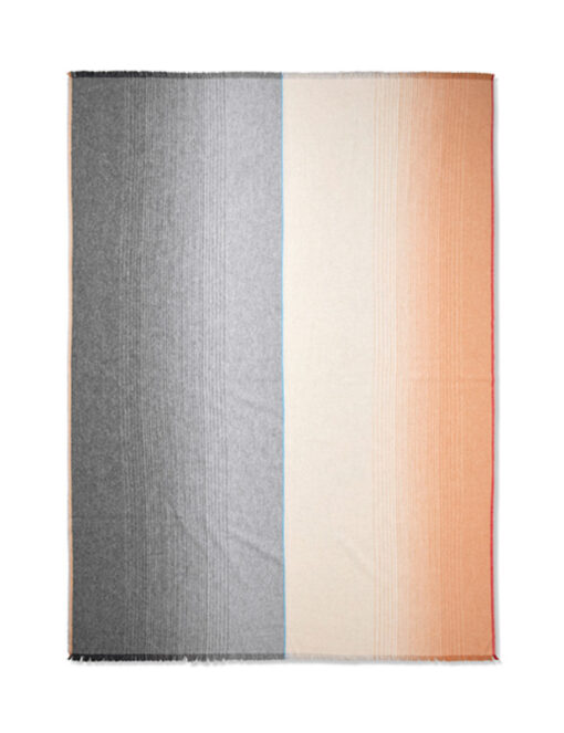 alpacawollen plaid zwart bruin multicolour elvang carte postale black brown