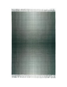 donkergroene plaid van alpacawol elvang horizon evergreen
