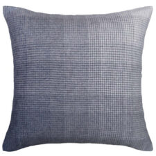 kussen donkerblauw alpacawol vierkant elvang horizon dark blue