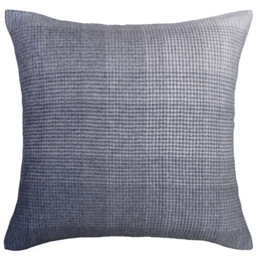kussen donkerblauw alpacawol vierkant elvang horizon dark blue